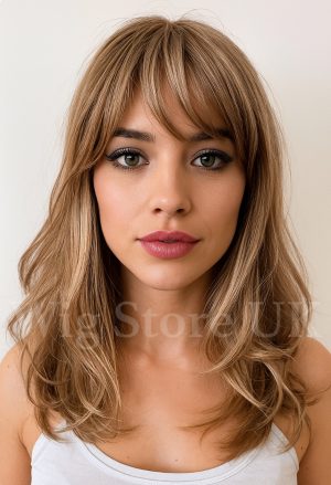 Highlighted long ladies wig Sandie - Image 3