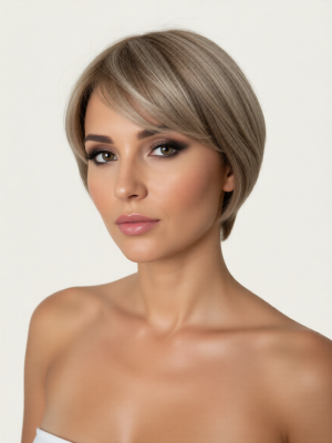 Highlighted short wig Verity