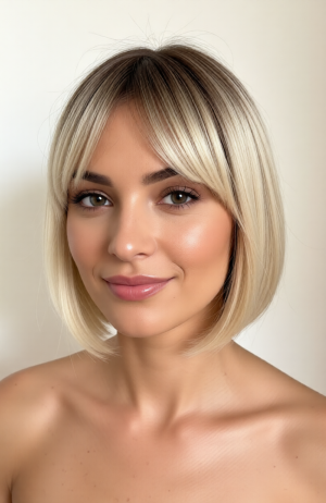 Mila blonde wig